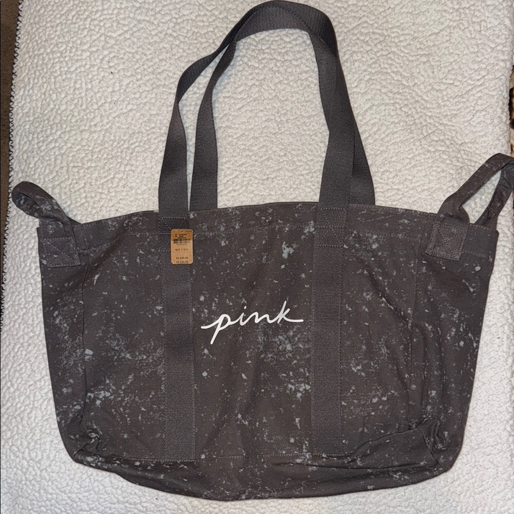 PINK Victoria's Secret Black Tote Bag